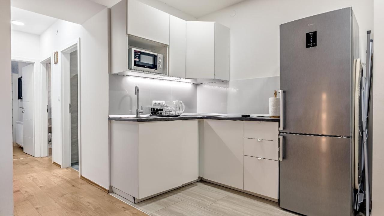 Brand New Apartment In City Center, Big Terrace 萨格勒布 外观 照片